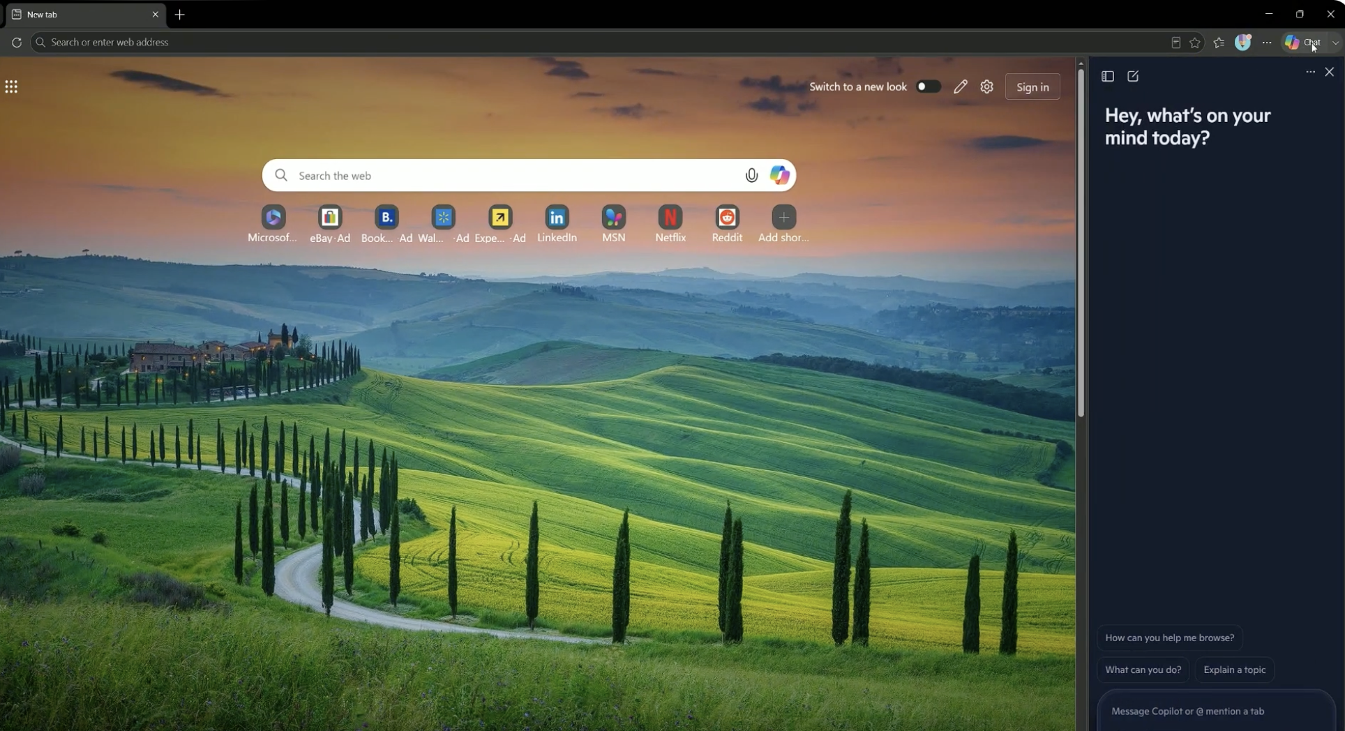 Microsoft Edge with Copilot comparing work information