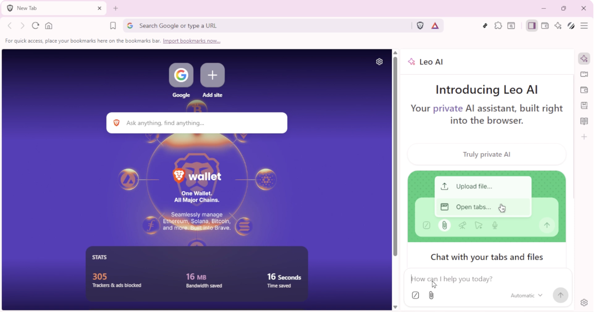 Brave Leo summarizing and explaining a document